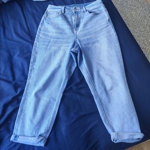 AE curvy mom jeans
